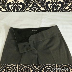 Express Dark Grey Woman Pants
